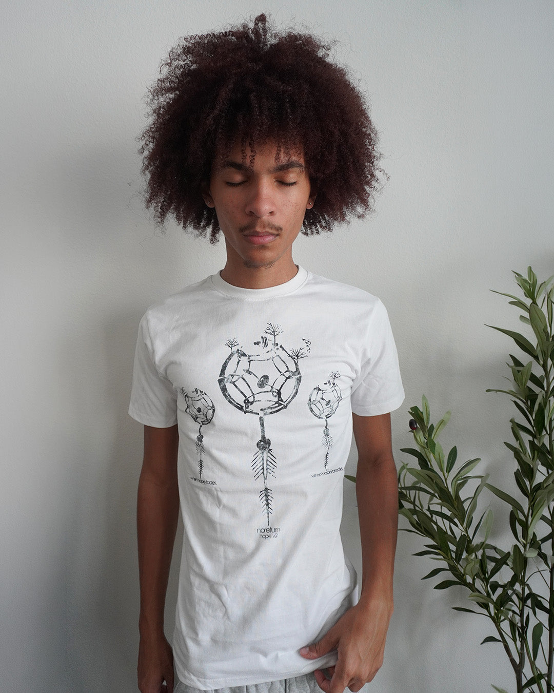 "dreamer" tee - white